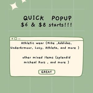 Reserved New listing MK shirt & 35